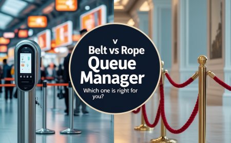 Stainless Steel Queue Managers with Belt or Rope: Which One Should You Choose?