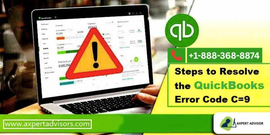 Unlocking the Mystery of QuickBooks Error Code C=9