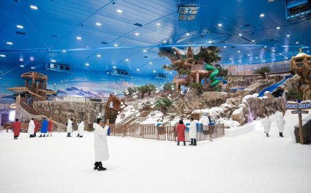 Family Fun Awaits at Snow Park Abu Dhabi