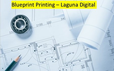 Precision on Paper: Blueprint Printing Solutions by Laguna Digital