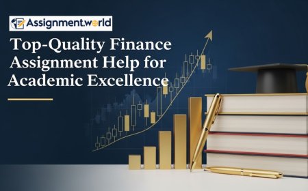 Top-Quality Finance Assignment Help for Academic Excellence