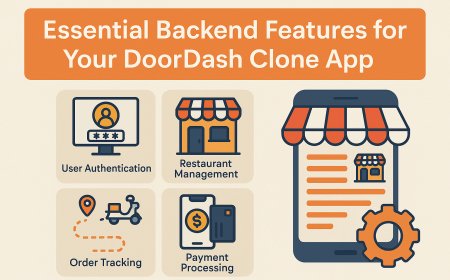 Essential Backend Features for Your DoorDash Clone App