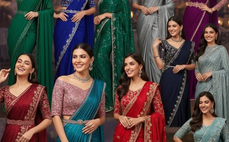 Turn Heads Tonight: Best Party Sarees for Fashionistas