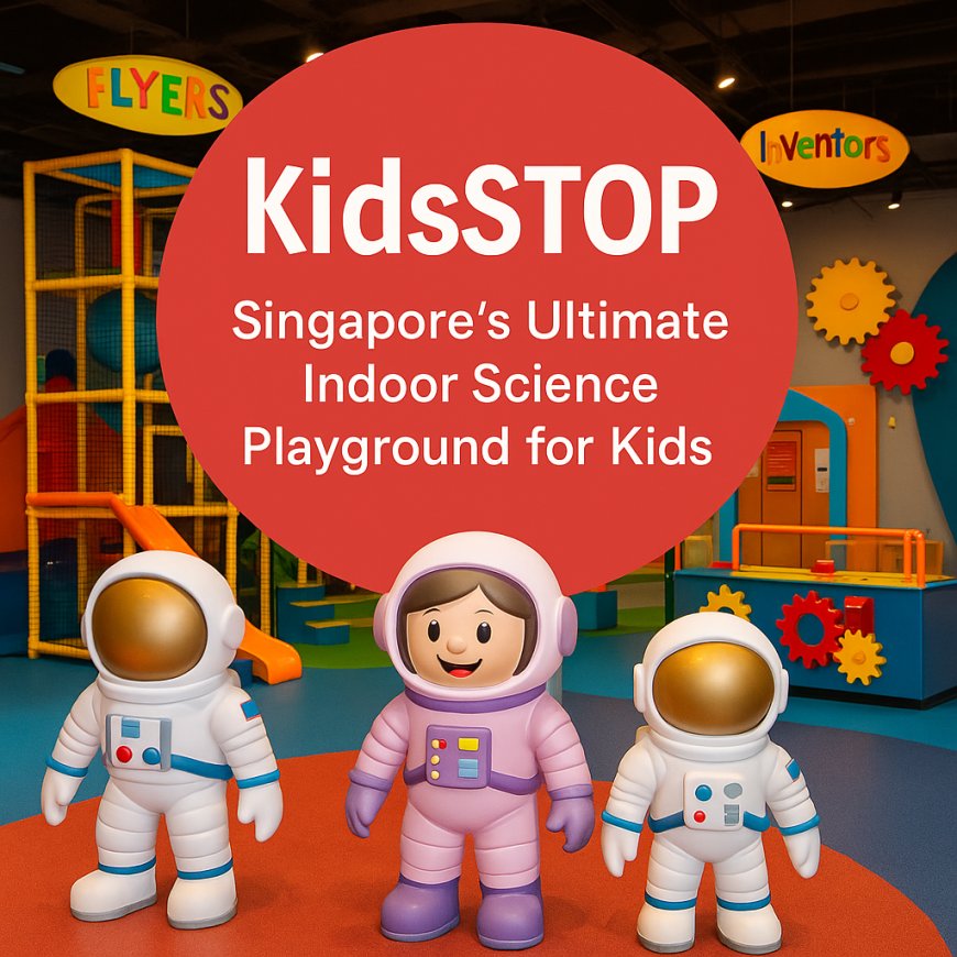 Inside kidsStop: Singapore’s Ultimate Indoor Science Playground for Kids