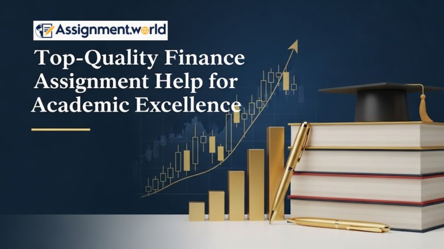 Top-Quality Finance Assignment Help for Academic Excellence