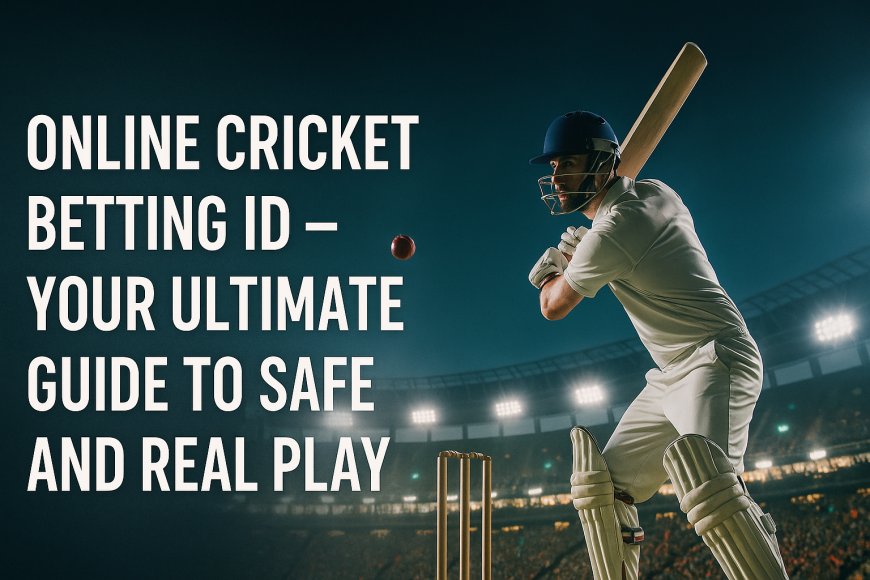 Online Cricket Betting ID – Your Ultimate Guide to Safe and Real Play