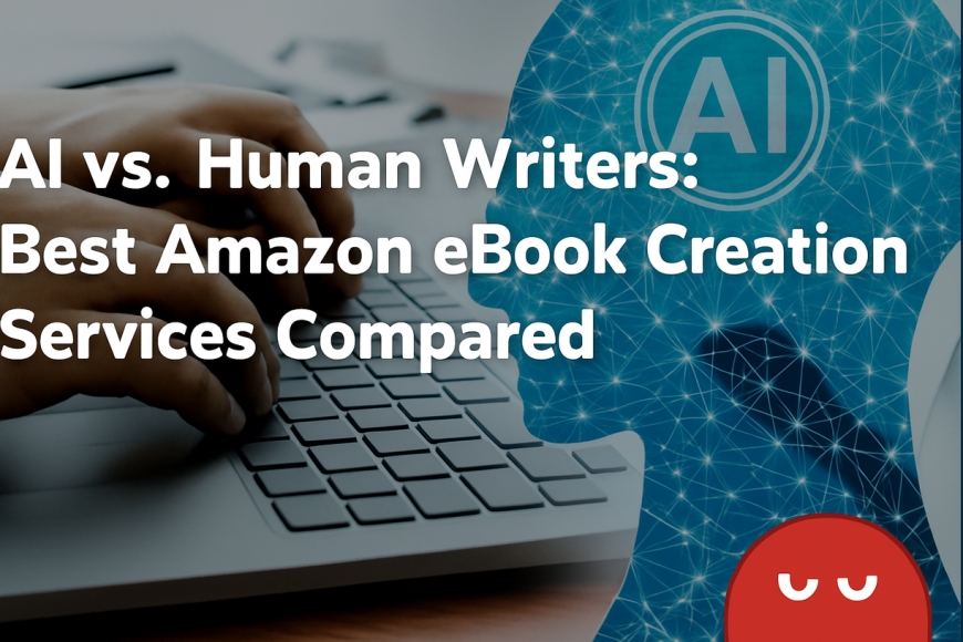 AI vs. Human Writers: Best Amazon eBook Creation Services Compared